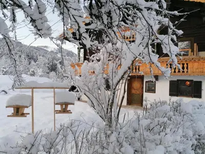 Oberholzer Landhaus & Appartement im Winter