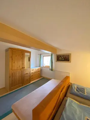 Ein Bett oder Betten in einem Zimmer der Unterkunft Ferienwohnung Tummener