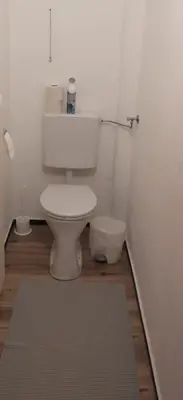 Ein Badezimmer in der Unterkunft Ferienhaus Oberlengau