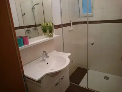 Ein Badezimmer in der Unterkunft Ferienwohnung Kainer