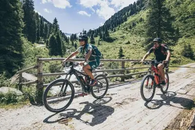 Radfahren an der Unterkunft Ferienwohnung Kainer oder in der Nähe