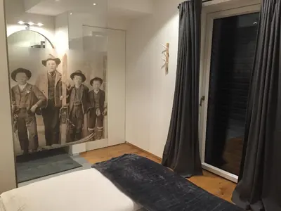 Ein Bett oder Betten in einem Zimmer der Unterkunft Appartement Sunside