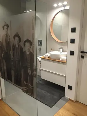Ein Badezimmer in der Unterkunft Appartement Sunside