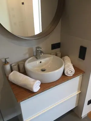 Ein Badezimmer in der Unterkunft Appartement Sunside