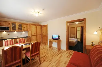 Küche/Küchenzeile in der Unterkunft Hotel Garni Landhaus Platzer