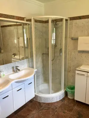 Ein Badezimmer in der Unterkunft Alpensuite TOP 6 am Wilden Kaiser