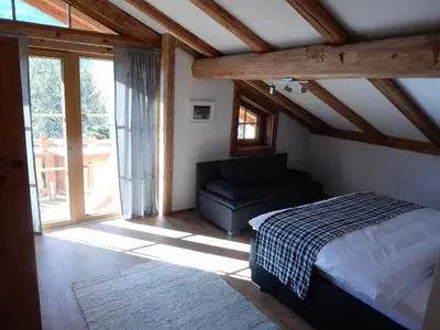 Ein Bett oder Betten in einem Zimmer der Unterkunft Häuserhof