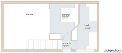 Grundriss der Unterkunft Apartment gmiatlich Wohnen