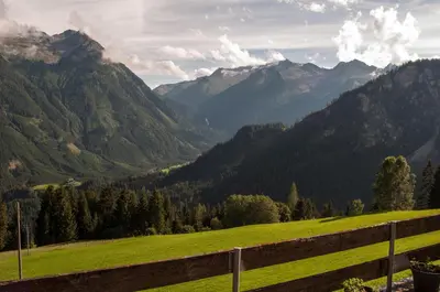 Naturlandschaft in der Nähe der Ferienwohnung