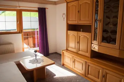 Ein Bett oder Betten in einem Zimmer der Unterkunft Appartement Reitlhof