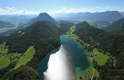 Naturlandschaft in der Nähe der Ferienwohnung
