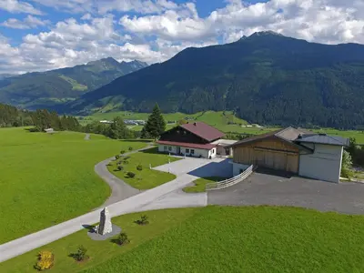 Naturlandschaft in der Nähe des Ferienhauses