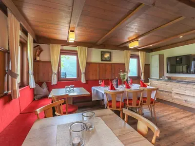 Ein Sitzbereich in der Unterkunft Farmhouse Mittersill near KitzSki Slopes