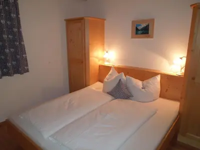 Ein Bett oder Betten in einem Zimmer der Unterkunft Haus Panoramablick