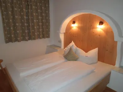 Ein Bett oder Betten in einem Zimmer der Unterkunft Haus Panoramablick