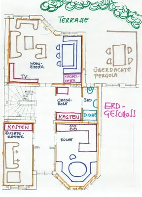 Grundriss der Unterkunft Haus Aschenwald