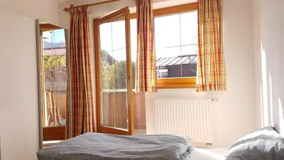 Ein Bett oder Betten in einem Zimmer der Unterkunft Haus Aschenwald