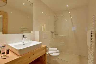 Ein Badezimmer in der Unterkunft Hotel Ritterhof Ellmau