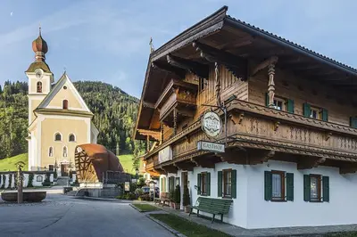 Das Gebäude in dem sich das Bed & Breakfast befindet