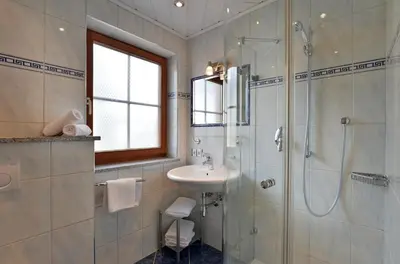 Ein Badezimmer in der Unterkunft Appartement Haus Schröder