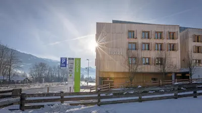 Das Gebäude in dem sich das Hotel befindet