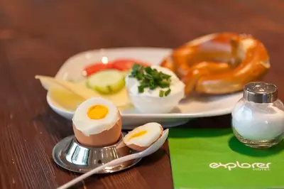 Essen im Hotel oder in der Nähe