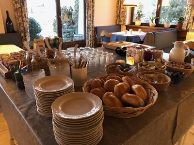 Essen im Bed & Breakfast oder in der Nähe