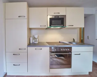 Küche/Küchenzeile in der Unterkunft Ski & Bike Appartements Forsthaus
