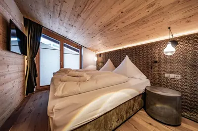 TV/Unterhaltungsangebot in der Unterkunft Loft in the Alps Penthouse