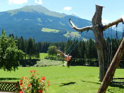 Naturlandschaft in der Nähe des Bauernhofs