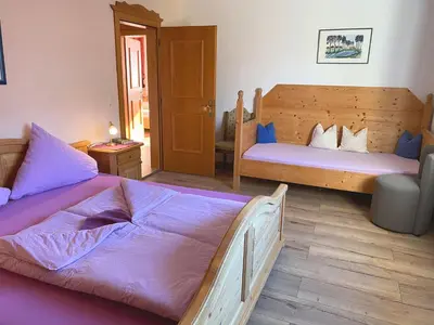 Ein Bett oder Betten in einem Zimmer der Unterkunft Appartments Hofer