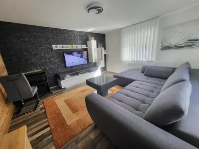 TV/Unterhaltungsangebot in der Unterkunft Ferienwohnung Gerti
