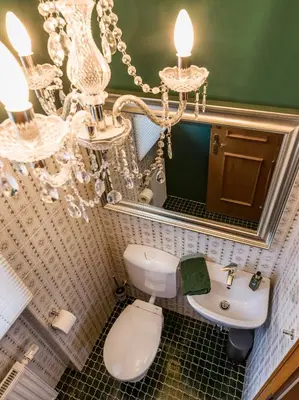 Ein Badezimmer in der Unterkunft Chalet Achenberg