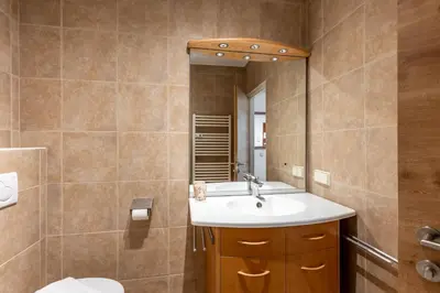 Ein Badezimmer in der Unterkunft Appartement Ski & Bike