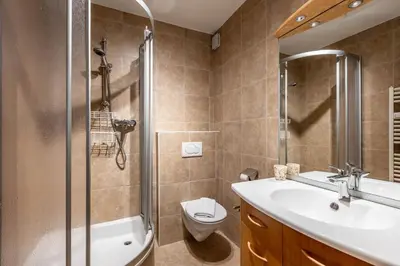 Ein Badezimmer in der Unterkunft Appartement Ski & Bike