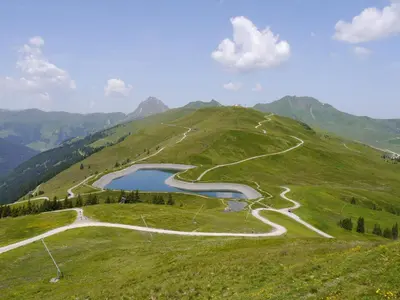 Grundriss der Unterkunft Panorama Chalets am Pass Thurn