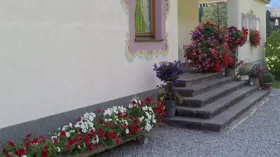 Ein Garten an der Unterkunft Gmünderklause