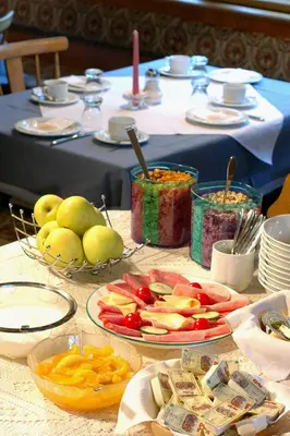 Essen in der Pension oder in der Nähe