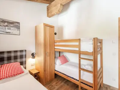 Ein Bett oder Betten in einem Zimmer der Unterkunft Chalet in Niedernsill near Ski Slopes
