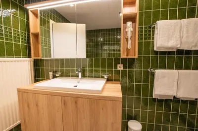 Ein Badezimmer in der Unterkunft Sonnseitn Appartements