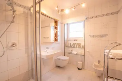 Ein Badezimmer in der Unterkunft Sonnseitn Appartements
