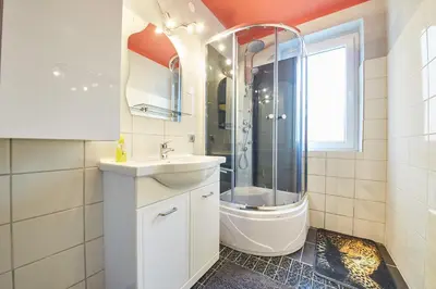 Ein Badezimmer in der Unterkunft Appartement Snowflake