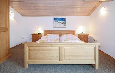 Ein Bett oder Betten in einem Zimmer der Unterkunft Ferienwohnung In Ruhiger Lage