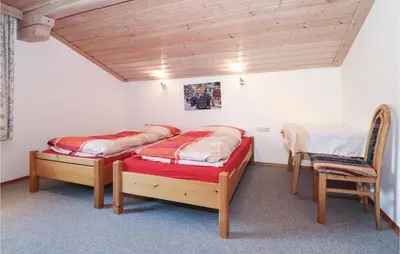 Ein Bett oder Betten in einem Zimmer der Unterkunft Ferienwohnung In Ruhiger Lage