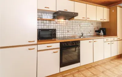 Küche/Küchenzeile in der Unterkunft Ferienwohnung In Ruhiger Lage