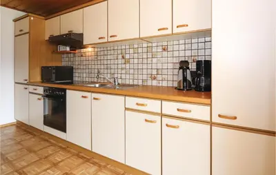 Küche/Küchenzeile in der Unterkunft Ferienwohnung In Ruhiger Lage