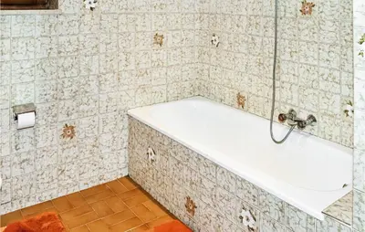 Ein Badezimmer in der Unterkunft Ferienwohnung Nähe Walchsee
