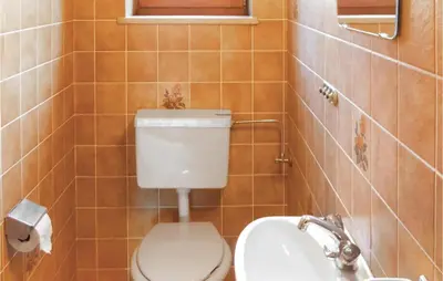 Ein Badezimmer in der Unterkunft Ferienwohnung Nähe Walchsee
