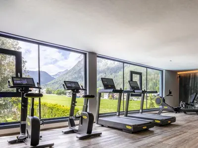 Das Fitnesscenter und/oder die Fitnesseinrichtungen in der Unterkunft Hotel Auszeit