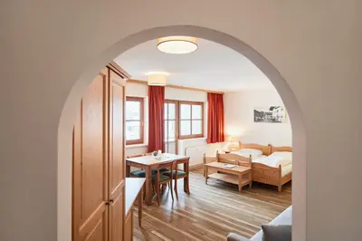 Ein Sitzbereich in der Unterkunft Appartement Oberwirt Ferienwohnung